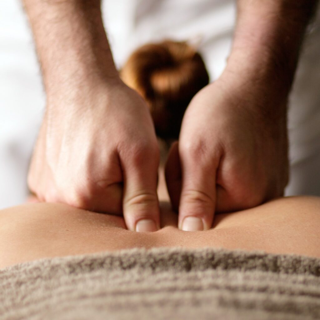Rückenmassage